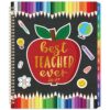 Teacher Planner 2026-2027 for Teacher School - Academic Year Weekly & Monthly Lesson Plan Book, Grade Tracker, Schedule, Spiral Bound, Colorful Tabs, Inner Pocket - Multicolor 8.5 x 11 inch