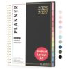 Teacher Planner 2026-2027, Forvencer Academic Planner 2026-2027, Jul 2026 - Jun 2027, 6.3" x 8.5", Weekly & Monthly Planning Book with 7 Periods, School Agenda for Teacher Student, A5,Black