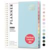 Teacher Planner 2026-2027, Forvencer Academic Planner 2026-2027, Jul 2026 - Jun 2027, 8.5"x11", Weekly & Monthly Planning Book with 7 Periods, School Agenda for Teacher Student Homeschool, A4, Blue
