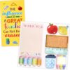 Teacher Sticky Notes Set Self-Stick Memo Pads Page Marker Thank You Teachers Appreciation End of Year Gifts School Stuff