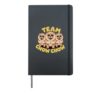 Team Chow Chow Cute Cartoon Pet Puppy Breed Puffy Lion Dog Hardcover Journal, Black