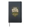 Team Special Education Vintage Varsity Sped Teacher Squad Hardcover Journal, Black