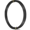 TecUnite Aluminum Craft Wire for Sculpting Armature Bendable Craft Wire for DIY Jewelry Making(10 M X 1 mm,Black,1 Roll)