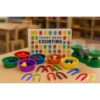 Teddy Bear Counting & Patterning Set – 96 Bears, 12 Easy Grip Tweezers, 6 Sorting Bowls, Books & Balance Scale for Preschool Math & STEM