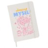 TeesAndTankYou Choosing Myself 5" x 7" Hardbound Soft Touch Notebook Journal (Ruled, 80 Pages) White
