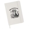 TeesAndTankYou Rage Consumes Me 5" x 7" Hardbound Soft Touch Notebook Journal (Ruled, 80 Pages) White