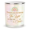 TEEZWONDER Teacher Appreciation Gifts - Vanilla Lavender Candle 10 oz