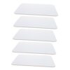 TEHAUX 5pcs Double-Sided Dry Erase Whiteboard 9x12 Inch with Ruled and Blank Sides, High Density Board for Handwriting Practice, Reusable and Easy to Erase, for Classroom and Office Use