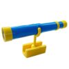 Telescope Children Children's Telescope, Foldable Plastic Monocular Play Tower for Kids – Sky Blue Adjustable Toy for Outdoor & Playground Adventures