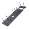 Telescopic Dish Drying Rack for Kitchen Sink,Plate & Bowl Stand(Black)