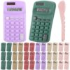 Tellegloww 18 Pcs Scientific Pocket Calculator Small Bulk