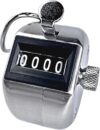 Templeton Pro TMP-4H Hand-Held Tally Counter 4-Digit | Professional Japanese-Made Clicker Counter, Counts 0-9999 | Industrial Grade People Counter, Lap Counter, Pitch Counter | Rated 5 Million+ Clicks