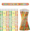 Tenceur Third Grade Pencils, 48 Pcs 3rd Graders Pencils with Erasers, 3 Motivational Designs, Welcome to Third Grade Student Gifts from Teacher, Classroom Rewards Back to School Supplies