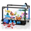 Tenhorses Fish Tank Building Block Set, Lighting Aquarium Sets Including Marine Life, a Submarine and a Treasure Chest, Building Block Toy for 6+, Gift for Sea Lovers.