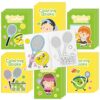 Tennis Mini Coloring Books for Kids - 24Pcs Bulk Tennis Coloring Booklet Sport Ball Theme DIY Art Small Drawing Book for Toddlers Ball Lovers Party Gifts Classroom Reward Painting Activity Supplies