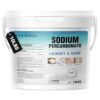 Terre Virtuelle Sodium Percarbonate – Oxygen Bleach Powder & Laundry Booster – Multi-Purpose Cleaner for Stain Removal, Whitening, Deodorizing – Chlorine-Free (10LB)