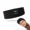 tesrhino Bluetooth Sleep Headphones, Ultra Thin Speakers for Side Sleepers, Insomnia Snoring Relief Headband, Soft Wireless Eye Mask for Sports