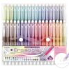 Texvora 36 Pcs Erasable Retractable Gel Pen Set, 0.7mm Fine Point Multicolor Ink, Thermo-Sensitive Technology with Rubber Eraser, Multicolor Erasable Pens for Drawing Writing Coloring Note Taking