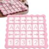 Teyva Daily Mahjong Solo Practice Board Portable Practice Board Solo Play American Mahjong Training Tool with 24 Card Slots Game Training Aid(Pink)