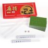 Teyva Daily Miniature Chinese Mahjong Game Set 144 Standard Mini-Tiles Board Game Portable Travel with Traveler Size Carrying Case Dices Clear Holder for Outdoor Gift Enthusiast Family(Green)