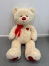 Tezituor Teddy Bear Stuffed Animal,Cute Bear Plush Toys, Bears Plushies,Stuffies Gifts for Girlfriend, Kids for Valentine's Day, Christmas, Birthday (Beige-50in)