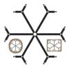 TGOOD Gift for Mum!Sheet Fasteners keepers-Adjustable Elastic Bed Sheet Holder Straps for Full,Queen,King Twin Bed,6 Way Cross Sheet Clips Suspenders Band,Fitted Round and Square Mattresses.(black)