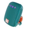T&G Portable Bike Speaker, Mini Wireless Bicycle Speaker with Stable Handlebar Mount, IPX5 Waterproof, 12H Playing Time, 10W Loud Sound, Bluetooth Speaker for Bike & Scooter, Traveling, Cyan