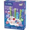 Thames & Kosmos Ooze Labs Colorful Crystal Lab STEM Experiment Kit & Lab Setup | Awesome Geometric Crystals, Dazzling Displays, with 11 Shiny, Sparkly, Safe Experiments | Stickers to Decorate Your Lab