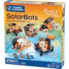 Thames & Kosmos SolarBots: 8-in-1 Solar Robot STEM Experiment Kit | Build 8 Cool Solar-Powered Robots in Minutes | No Batteries Required | Learn About Solar Energy & Technology | Solar Panel Included