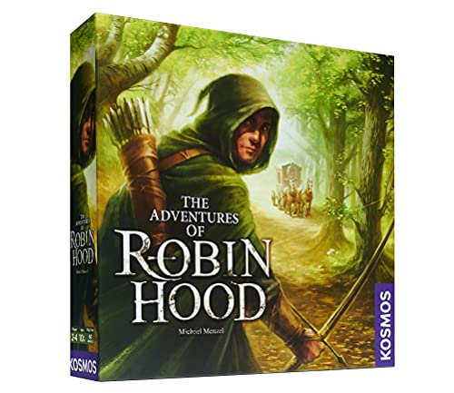 Thames & Kosmos The Adventures of Robin Hood | Cooperative Story-Driven Family Board Game | Free-Movement Mechanic | 2–4 Players | Ages 10+ | By Michael Menzel