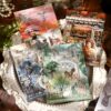 Thayrakn 4 Books Season Vintage People Stickers Set for Journal & Planners