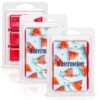 The Candle Daddy 3-Pack Wax Melt Bundles - Watermelon - Highly Scented Wax Cubes for Warmers - Maximum Scent Throw (6 Ounces Total)