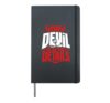 The Devil is in the Details Devil Hardcover Journal, Black