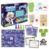 THE FIDGET GAME Shape Lab Mystery, 2D & 3D Shapes Board Game, Grades K-2, Ages 5-8, Geometry Game for Kids, Identify Shapes, Attributes & Vertices, Critical Thinking Skills, Flashcards Educational Toy