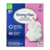 The Great 'Value Strong Flex Tall Kitchen Drawstring Garbage Bags, Lavender Fields, 13 Gallon, 80 Count