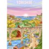 The Happy Puzzle Company - Yorkshire 1000 Pieces - Jigsaw Puzzles for Adults 1000