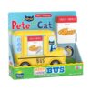 The Learning Journey Pete The Cat's Groovy Learning Bus - Flash Card Reader - Electronic Toddler Toys & Gifts for Boys & Girls Ages 2 + Years and up