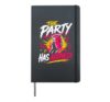 The party has arrived Spring Break vacation party Hardcover Journal, Black
