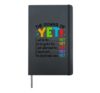 The Power Of Yet Growth Mindset Teacher Hardcover Journal, Black