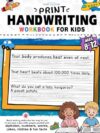 The Print Handwriting Workbook for Kids Ages 8-12: Ultimate Practice Book to Improve Handwriting, Strengthen Pencil Control & Build Confidence with over 500 Fun & Learning Activities