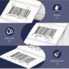 Thermal Labels 2x1 inch White Rectangle Stickers 1000/Roll