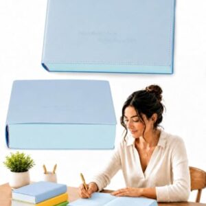 Thickened Color Brick Notebook, A5 720 Hardcover Journal, PU Leather Cover Diary Planner