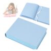 Thickened Color Brick Notebook A5 720 Pages - 80Gsm No-bleed Paper, Pu Leather Hardcover Journal with Colorful Pages, A5 Super Thick Dopamine Notebook for School, Office & Travel Gift(Blue)