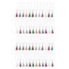 Thick Paper Blanks Cardstock Bookmarks Paper with Colorful Tassels for Classroom Hand Project and Gifts Label Handmade
