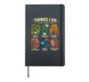 THINGS I DO IN MY SPARE TIME LOOK AT PLANTS Funny Gardening Hardcover Journal, Black