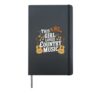 This Girl Loves Country Music Hardcover Journal, Black