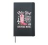 This Girl Loves Jesus And Country Music Hardcover Journal, Black