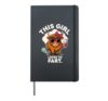 This Girl Loves To Fart Sarcastic Funny Farting Hardcover Journal, Black