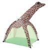Thonlai Cartoon Giraffe Tent Playhouse Perfect for Kids Playtime 43.3 X 35.4 X 35.4in Durable Polyester