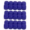 Thonlai Educational 16MM Dice Set 30PCS Plastic Cubes for DIY Sticker Math Teaching (Blue)